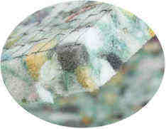 close-up of Rebond padding